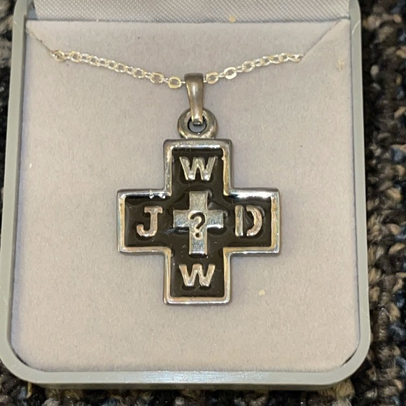 Autom NIB WWJD Necklace - Picture 2 of 4